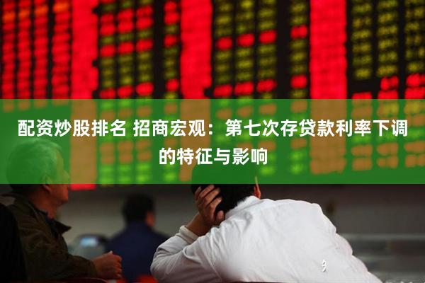 配资炒股排名 招商宏观：第七次存贷款利率下调的特征与影响