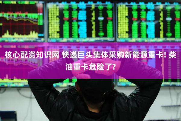 核心配资知识网 快递巨头集体采购新能源重卡! 柴油重卡危险了?